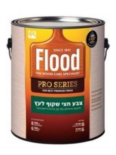 צבע חצי שקוף FLOOD Brick Red