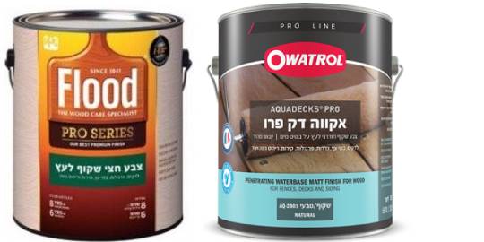 אקווה דק פרו - האם כדאי להשתמש בלכה, שמן או צבע- במה עדיף להשתמש בלוחות עץ?